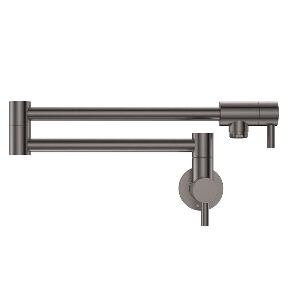 Fienza Kaya Pot Filler Wall Mixer Gun Metal