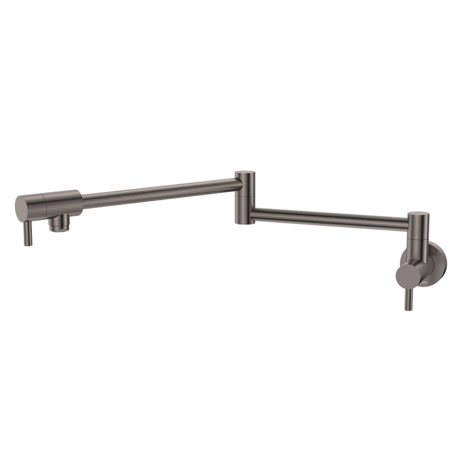 Extended 1 Fienza Kaya Pot Filler Wall Mixer Gun Metal 228120GM-LF - The Blue Space