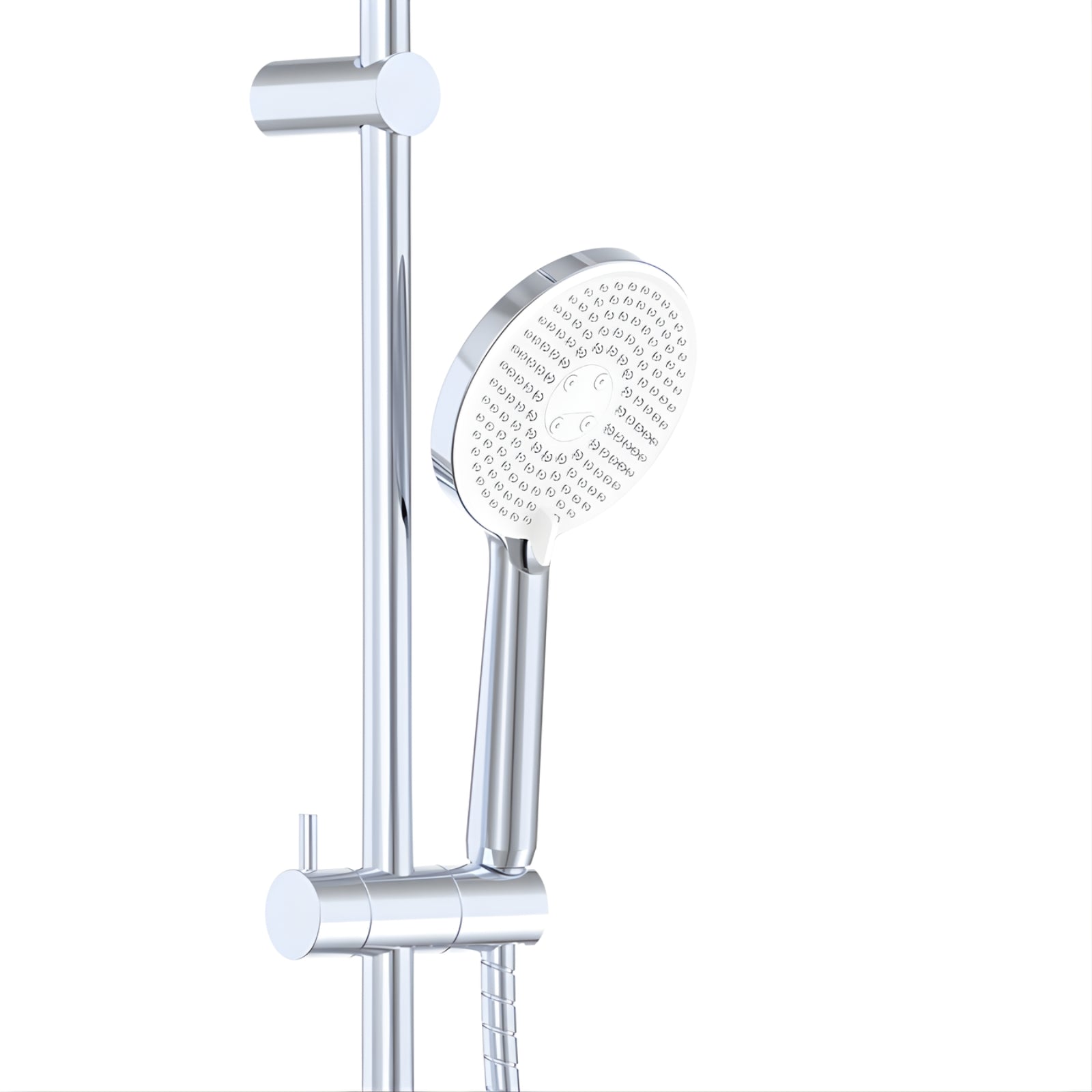 Close Fienza Kaya Retrofit Twin Shower - Chrome 455101 - The Blue Space