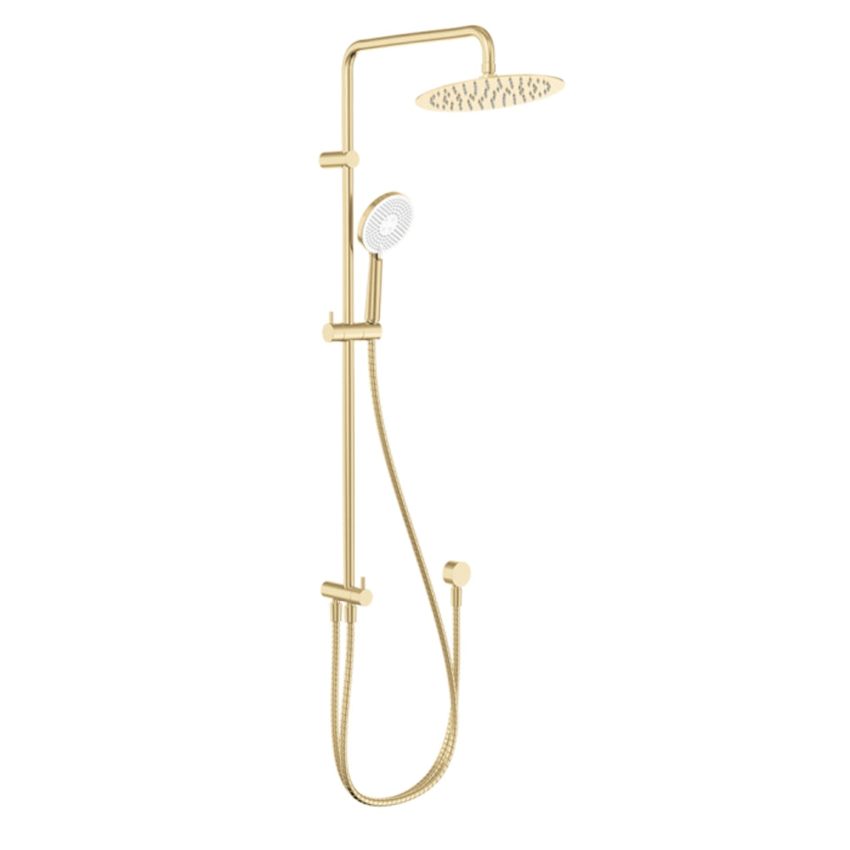 Fienza Kaya Retrofit Twin Shower - Urban Brass