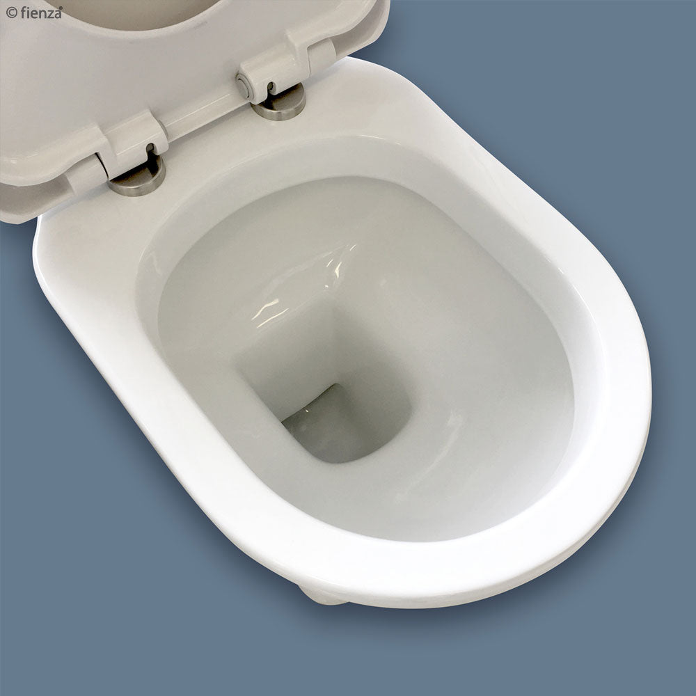 Lifestyle 2 Fienza RAK Washington Close-Coupled Toilet Suite - The Blue Space