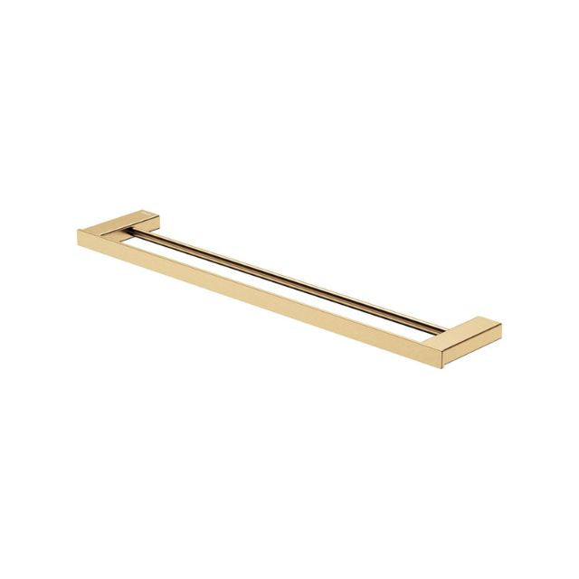 Fienza Tono Double Towel Rail 610mm Urban Brass 85108600UB - The Blue Space