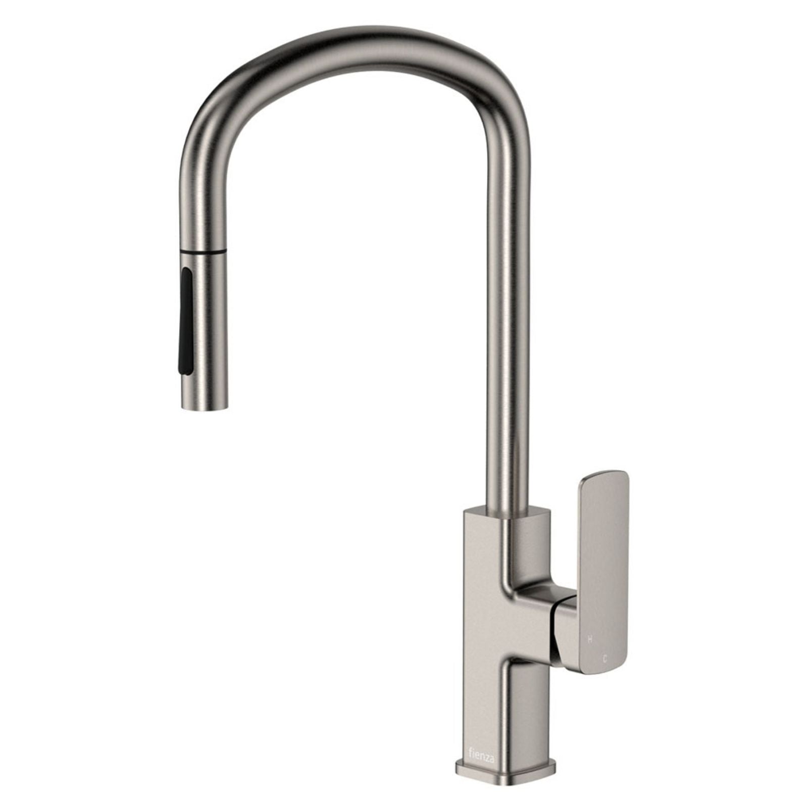 Fienza Tono Pull Out Sink Mixer Brushed Nickel 233108BN-LF - The Blue Space
