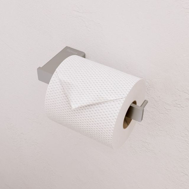Lifestyle Fienza Tono Toilet Roll Holder 165mm Brushed Nickel 85103BN - The Blue Space