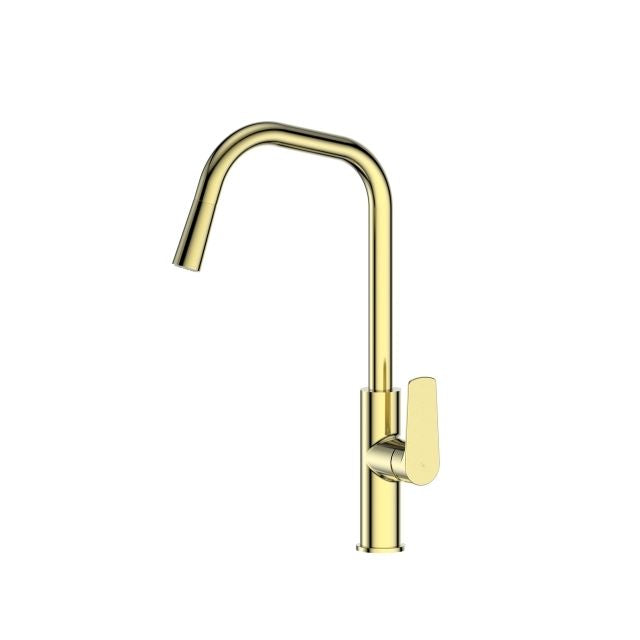 Greens Novi Pull-Down Sink Mixer Brushed Brass