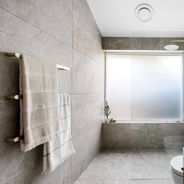 Grey Tilly Tundra Stone Tile Matte Tech Grip 300 x 600 x 10mm Porcelain | The Blue Space