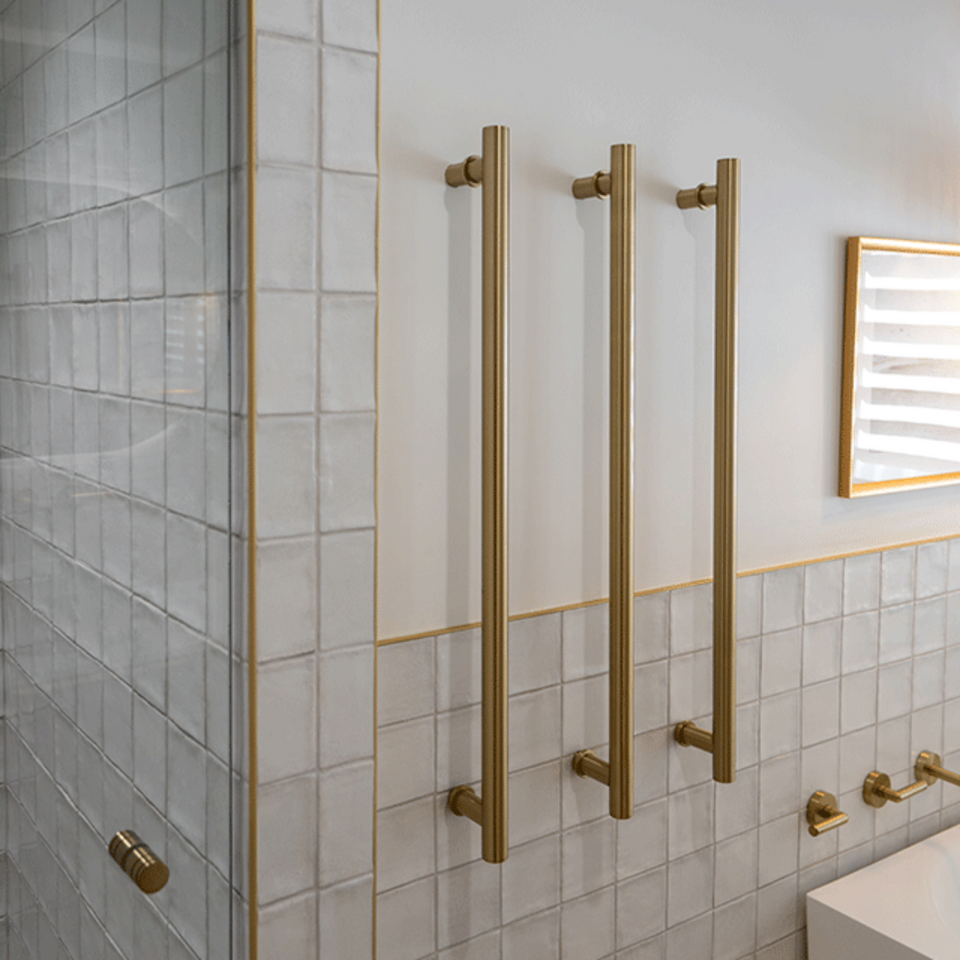 White Dianna Zellige Tile 100 x 100 x 9mm Spanish Ceramic
