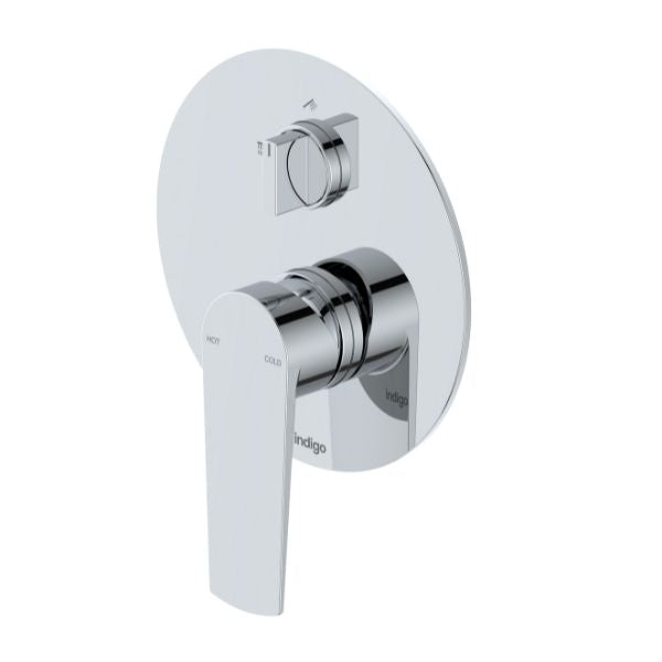 Indigo Savina Bath/Shower Mixer with Diverter Chrome online at The Blue Space