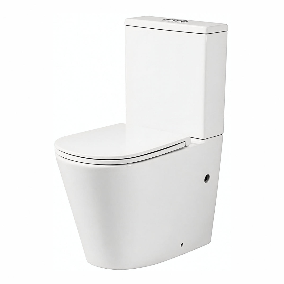 Indigo Cali Universal Rimless Toilet Suite US8002T2 - The Blue Space