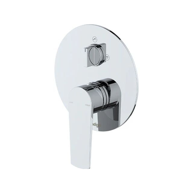 Indigo Savina Bath/Shower Mixer with Diverter Chrome US5607CH | The Blue Space