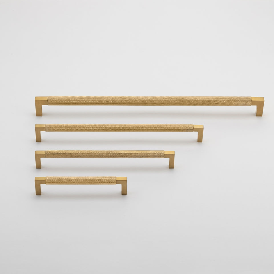 Iver Brunswick 256mm Cabinet Pull Handle Brushed Gold PVD