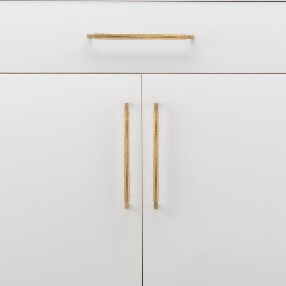 Iver Brunswick 256mm Cabinet Pull Handle Brushed Gold PVD