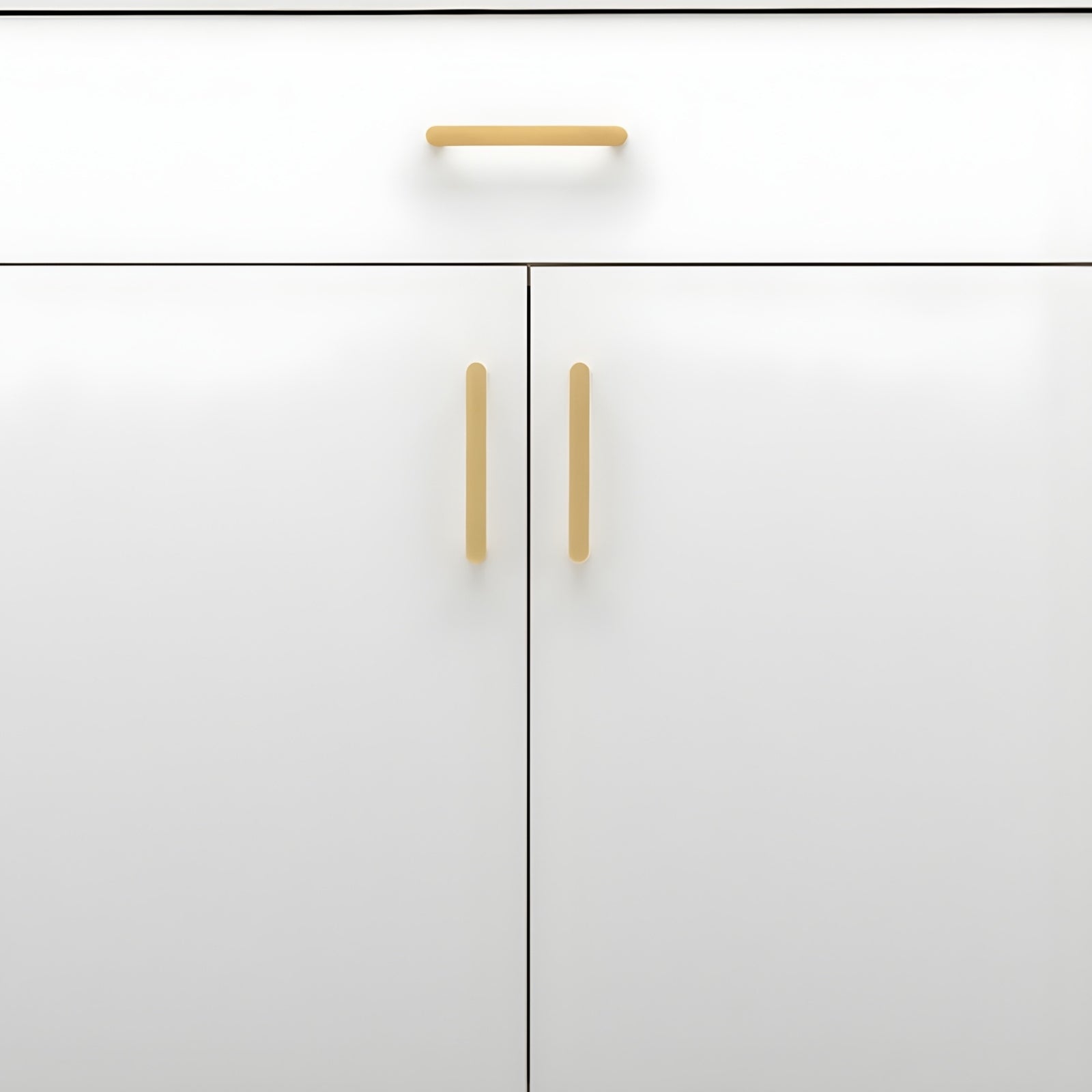 Detail2 Iver Osaka 128mm Cabinet Pull Handle Brushed Brass 20956 - The Blue Space