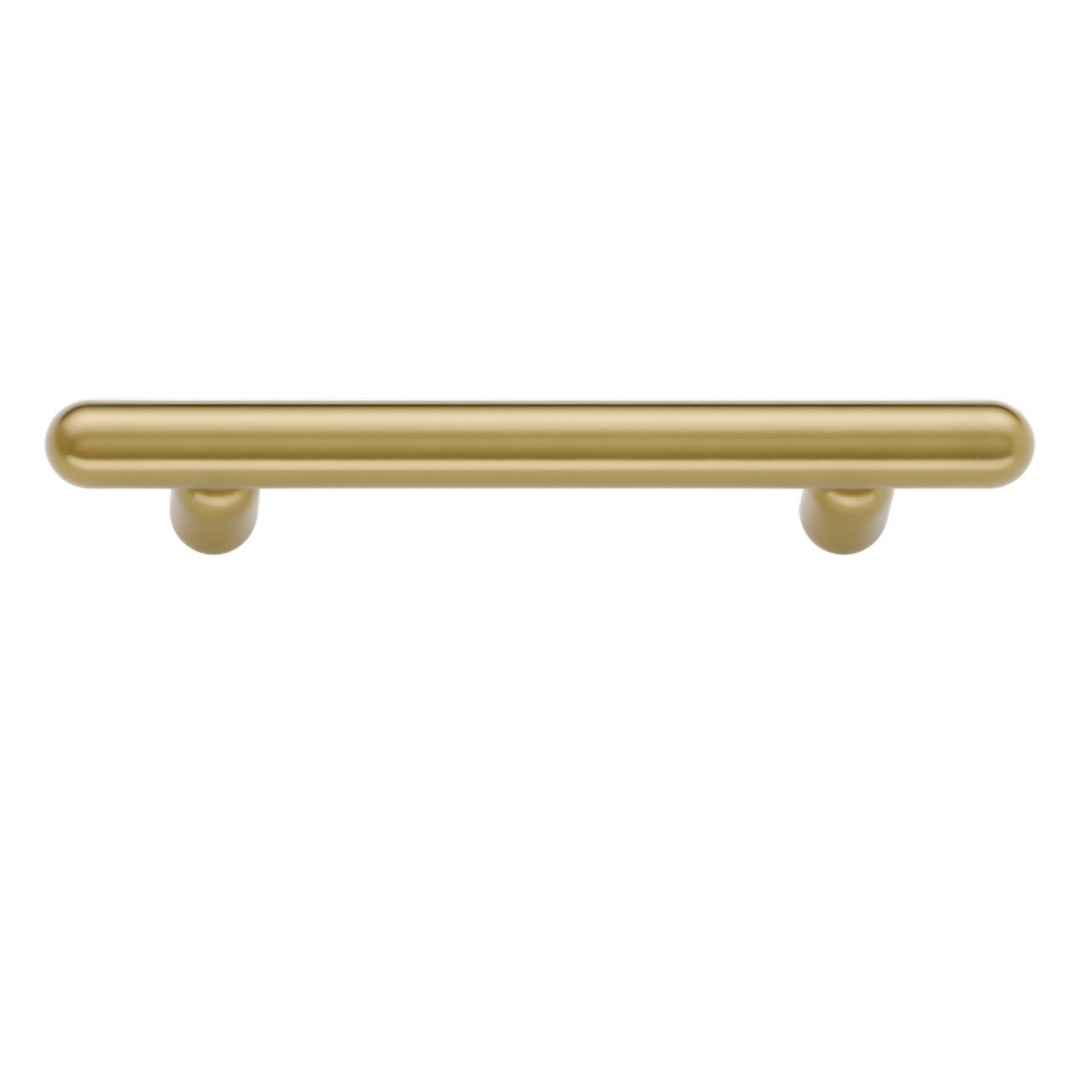 Iver Puerto 128mm Cabinet Pull Handle Brushed Gold PVD 24030 - The Blue Space