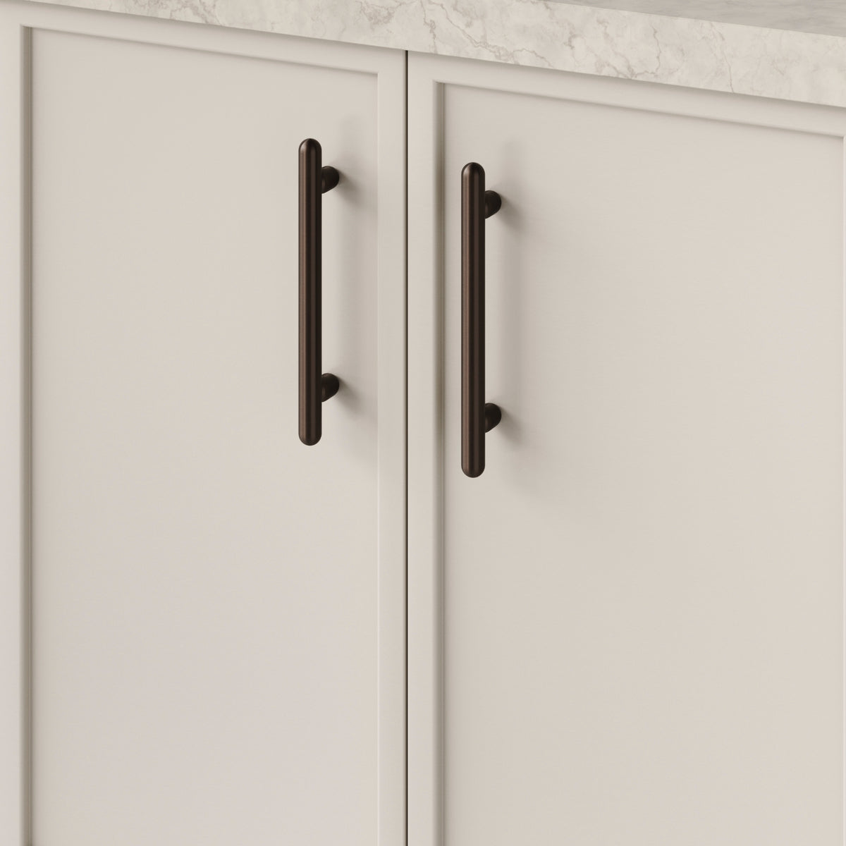 Detail1 Iver Puerto 160mm Cabinet Pull Handle Signature Brass 24042 - The Blue Space