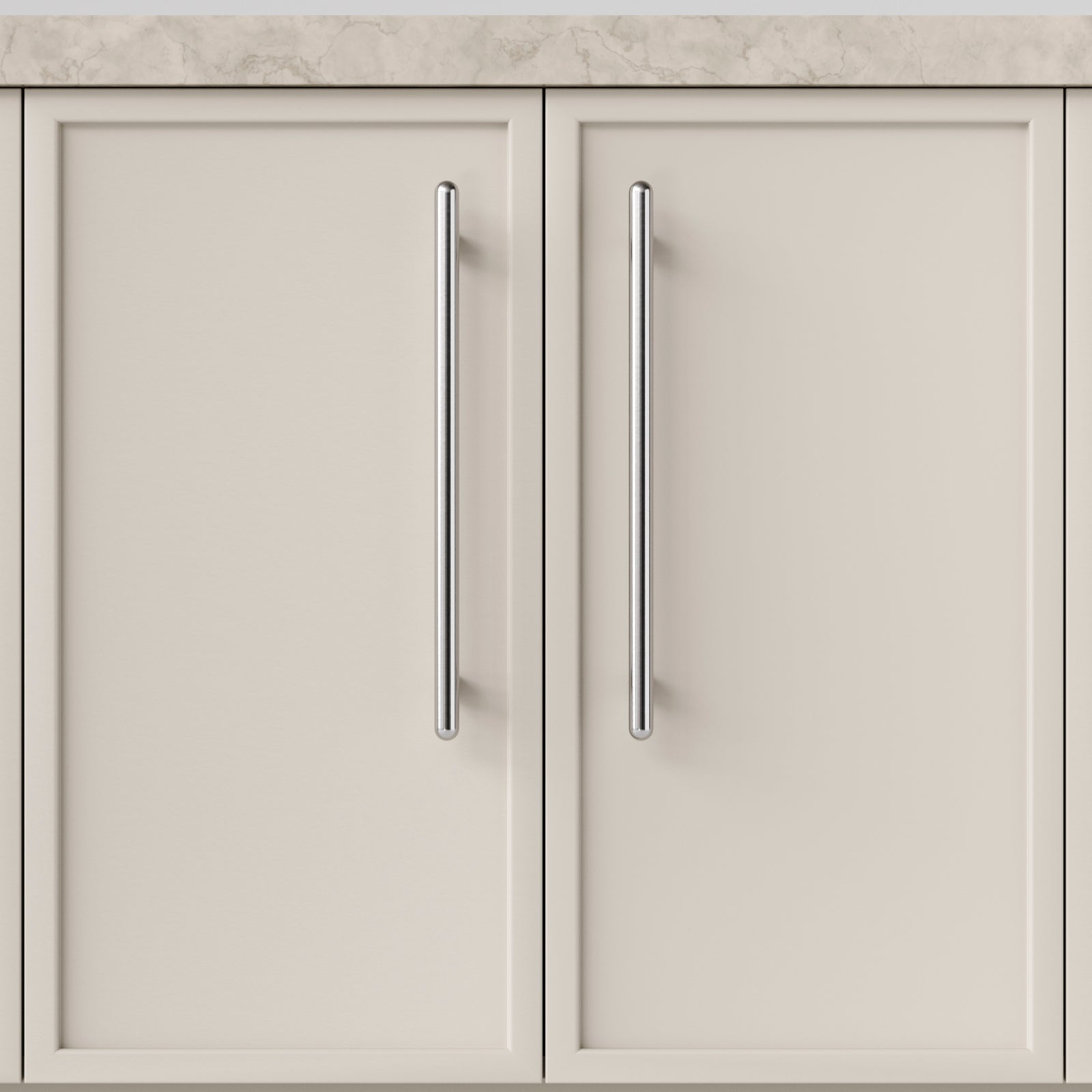 Hero Iver Puerto 320mm Cabinet Pull Handle Polished Chrome 24064 - The Blue Space