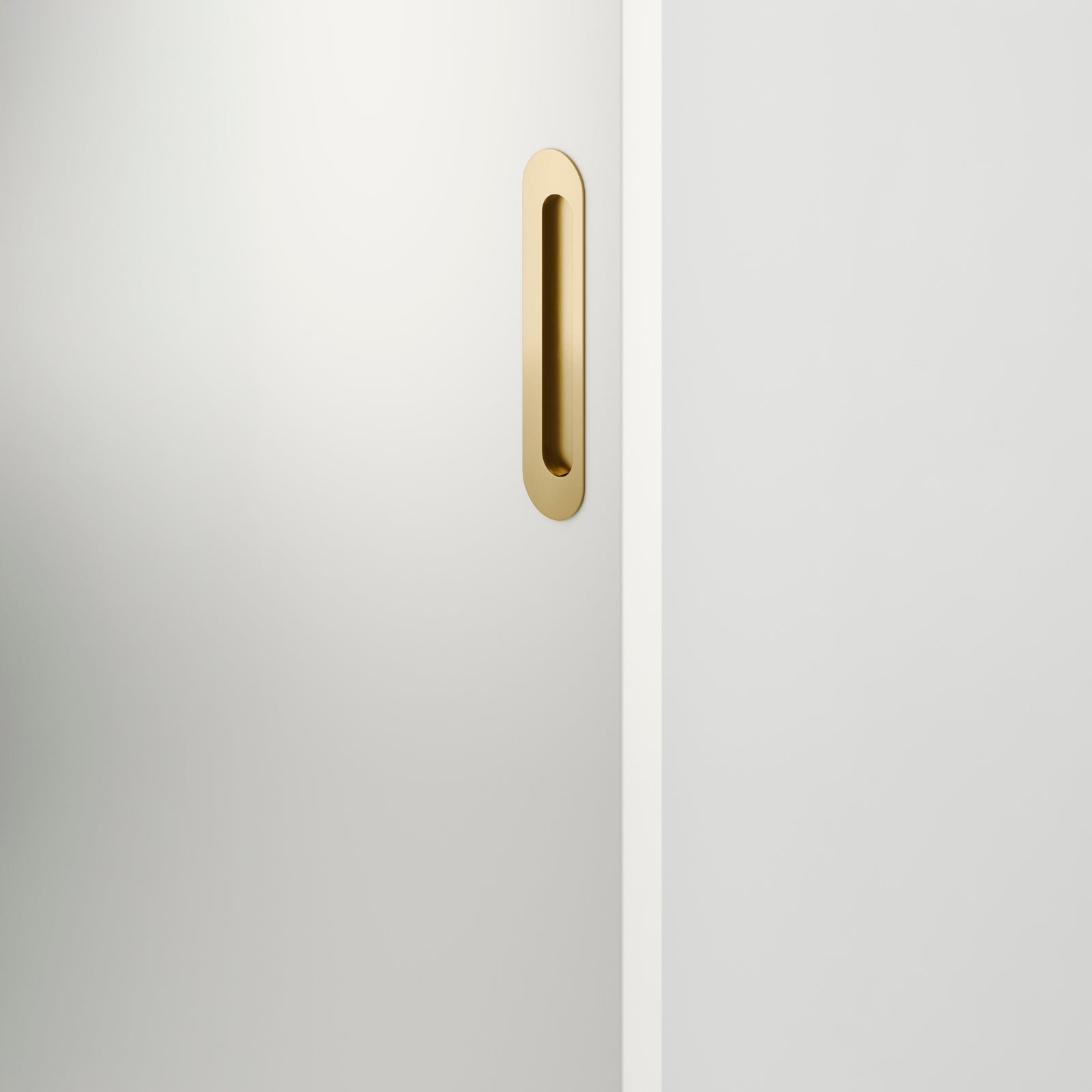 Lifestyle Iver Puerto Flush Pull Brushed Gold PVD 24160 - The Blue Space