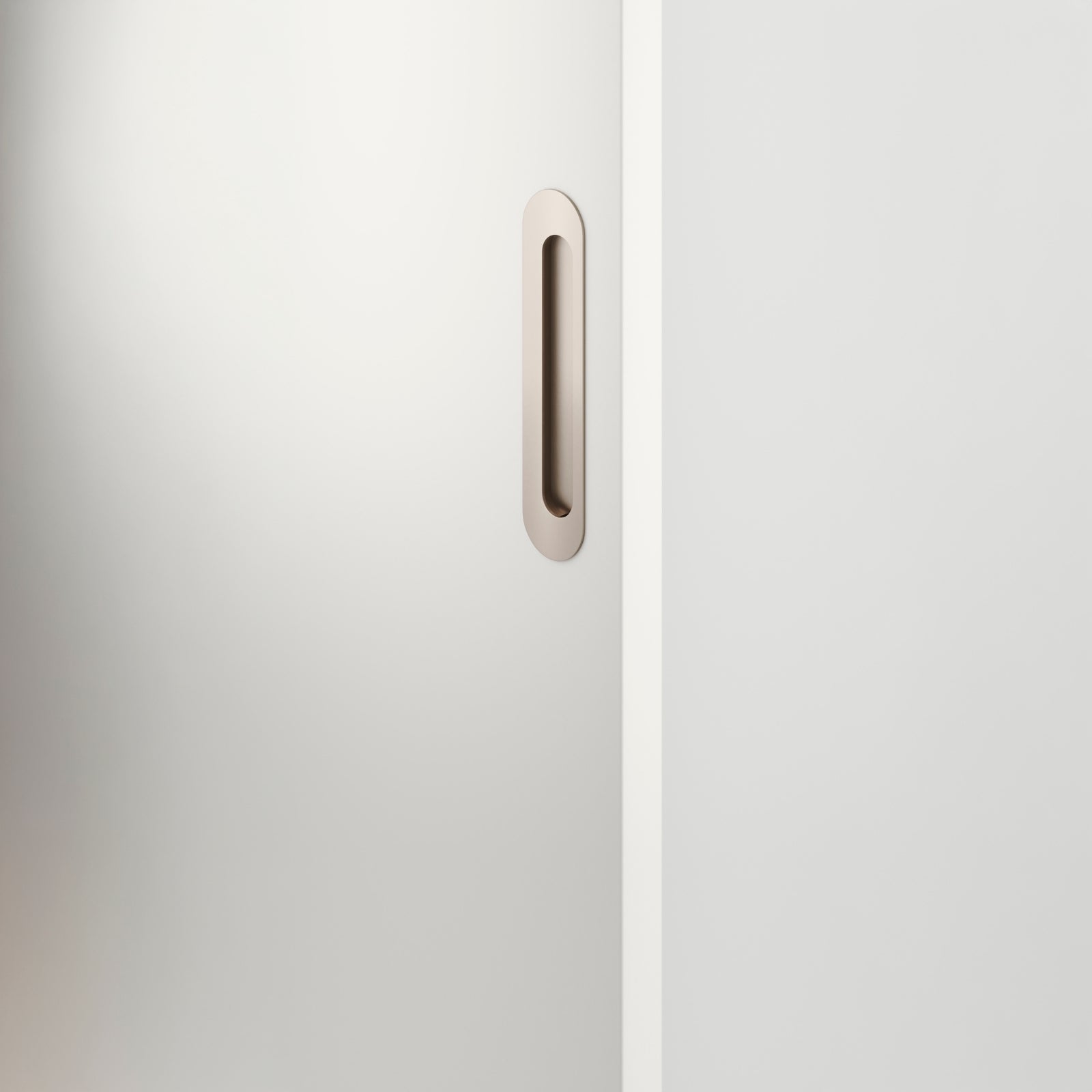 Lifestyle Iver Puerto Flush Pull Satin Nickel 24165 - The Blue Space