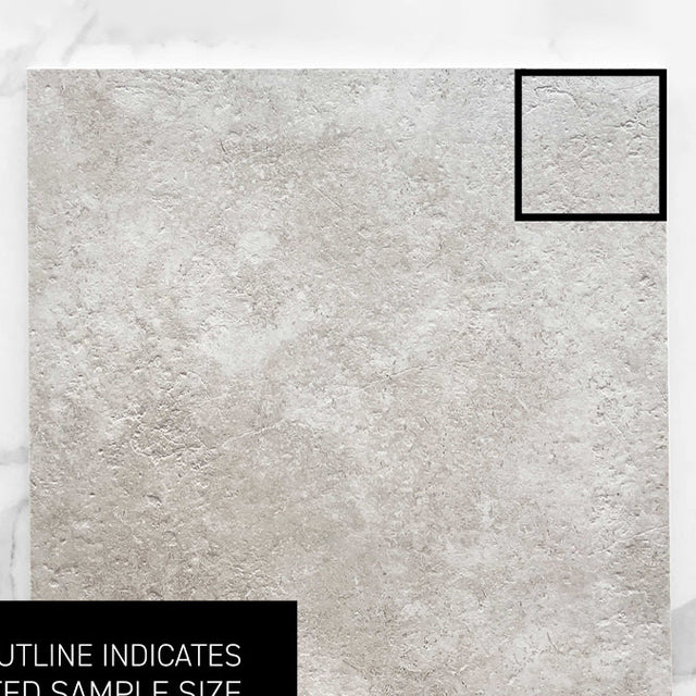 Ivory Luna Limestone Tile Honed P2 600 x 1200 x 10mm Porcelain | The Blue Space
