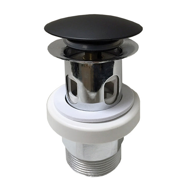 ADP Universal Ultra Mush Waste-Matte Black and Chrome by ADP - The Blue Space