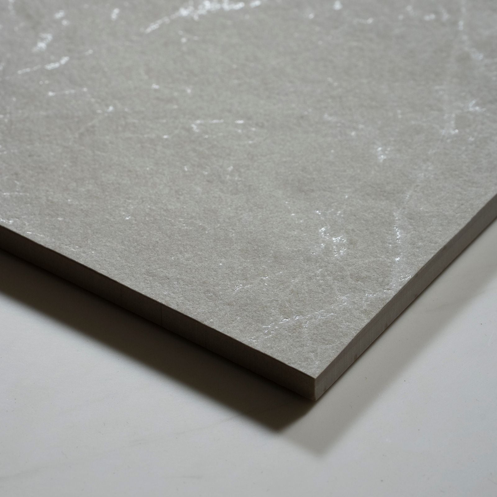 Oblique Kew Grey Matte Porcelain Tile 600 x 600mm PISGRM2 - The Blue Space