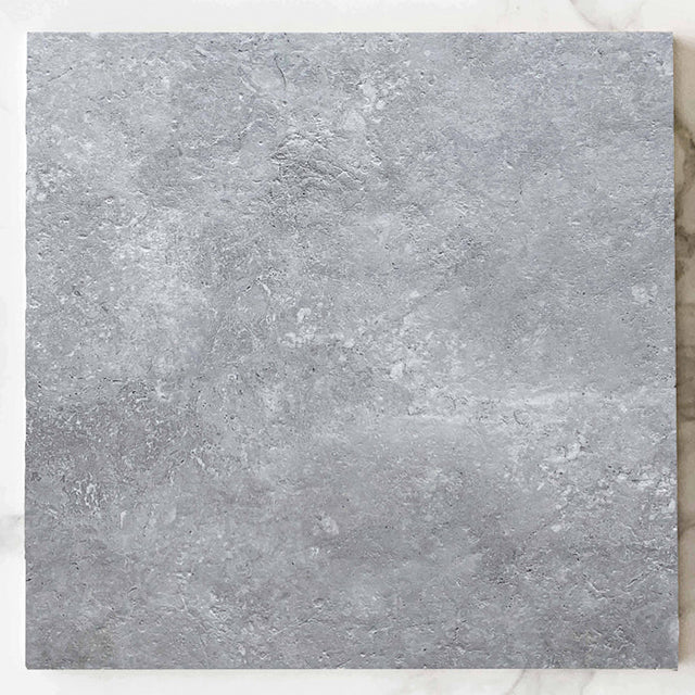 Light Grey Luna Limestone Tile Honed P2 300 x 600 x 10mm Porcelain | The Blue Space