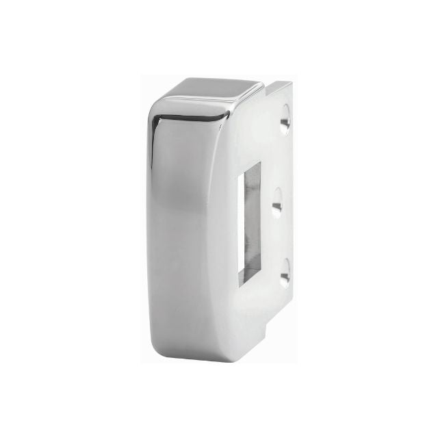 Back Side Lockwood 001 Double Cylinder Deadlatch Knob with Open In Strike Satin Chrome Pearl 001-1K1SPDP - The Blue Space