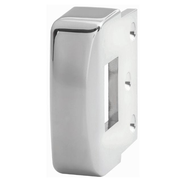 Back Side Lockwood 001 Double Cylinder Deadlatch Lever with Open In Strike Satin Chrome Plate 001-1L1SPDP - The Blue Space