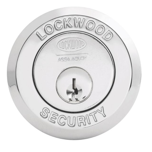 Key House Lockwood 355 Double Cylinder Deadlock Chrome Plate 355-NCPDP - The Blue Space