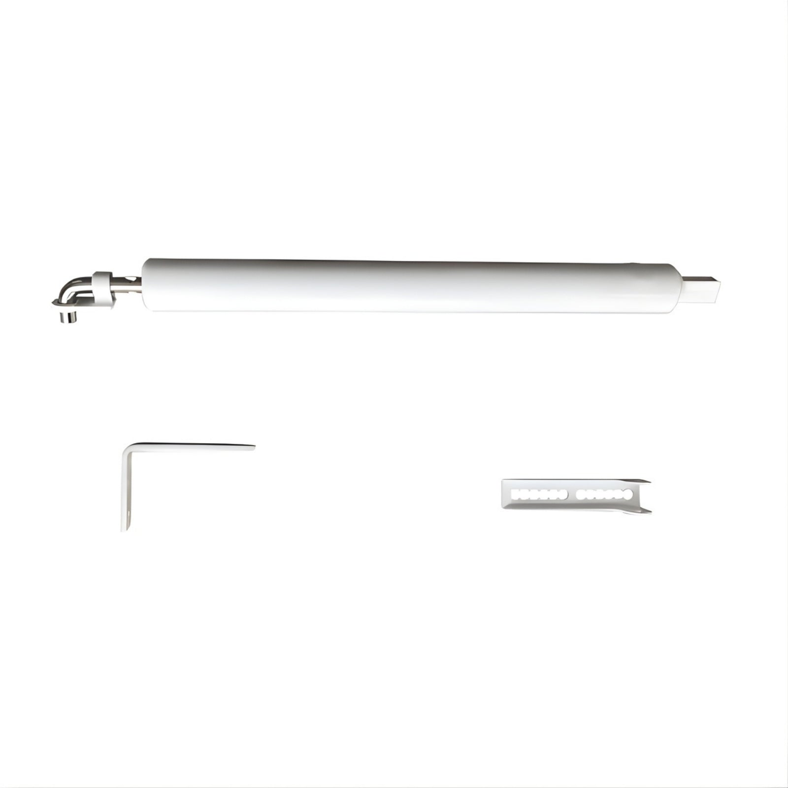 Lockwood Hydraulic Screen Door Closer White 404WH - The Blue Space