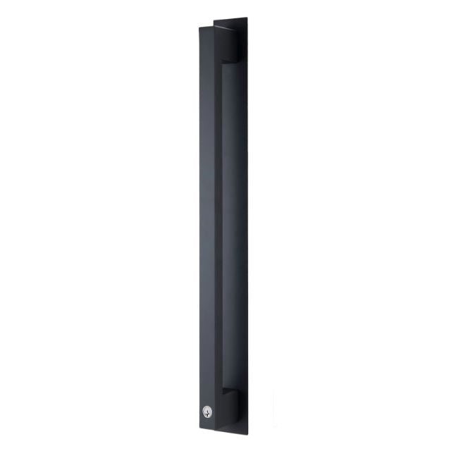 Lockwood Paradigm Pull Handle Exterior Lockset - Double Cylinder Deadbolt Matte Black 005/DPHBMBK - The Blue Space