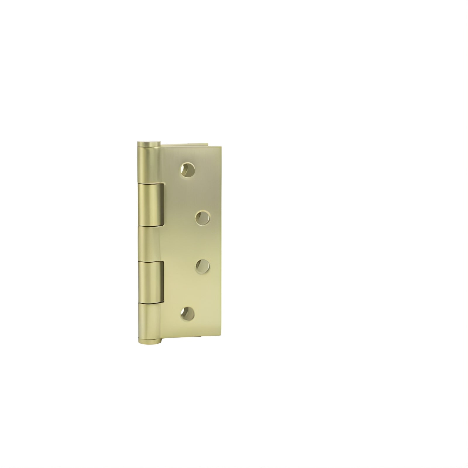 Side View Lockwood Vivid 100mm Loose Pin Hinge Satin Brass VIVLP/SBPVD - The Blue Space