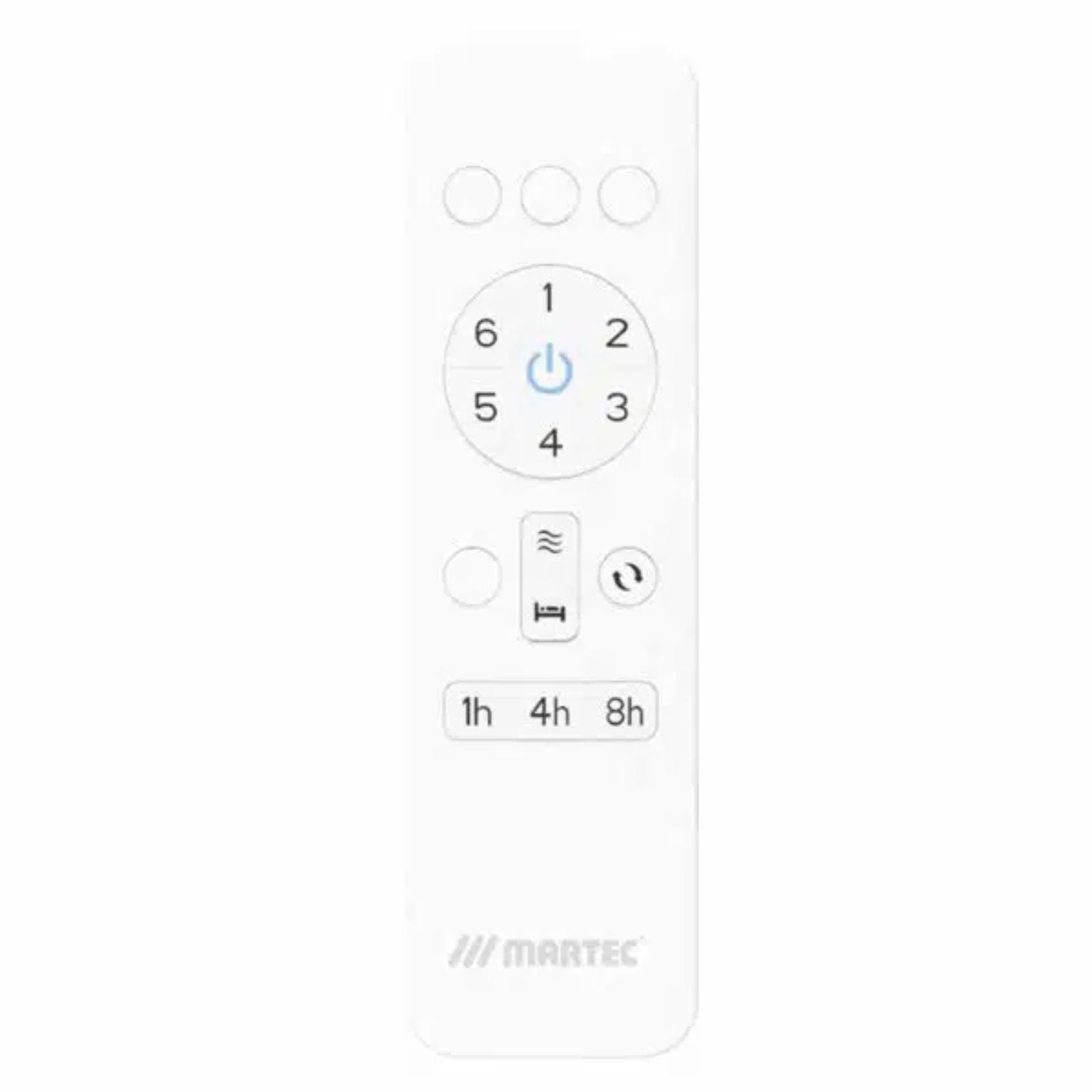 Remote Martec Newport 1420mm DC Ceiling Fan White/Oak MDCN143WO - The Blue Space