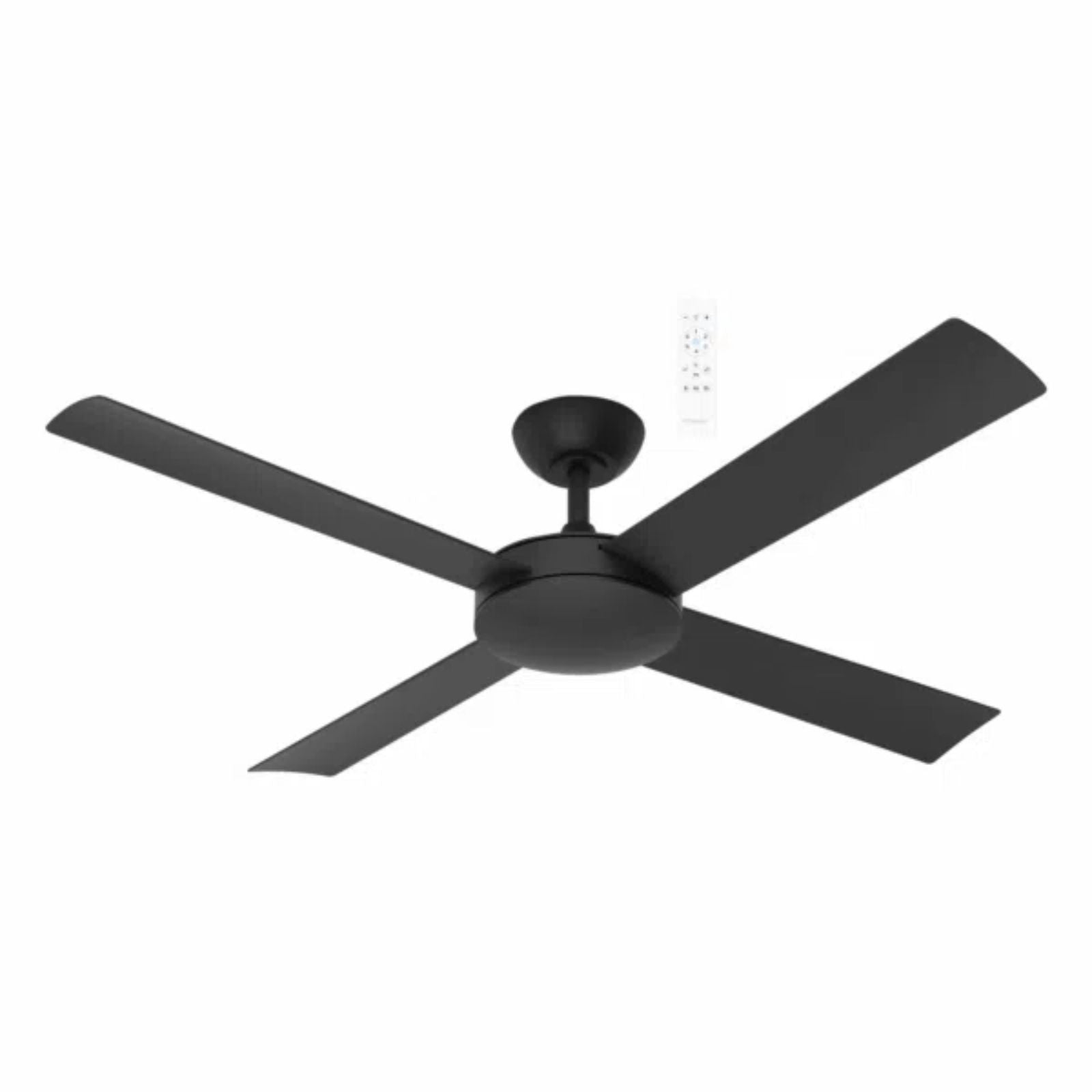 Martec Quantum DC 1320mm With 24W Tricolour LED Light Matte Black MQDC1343MR - The Blue Space