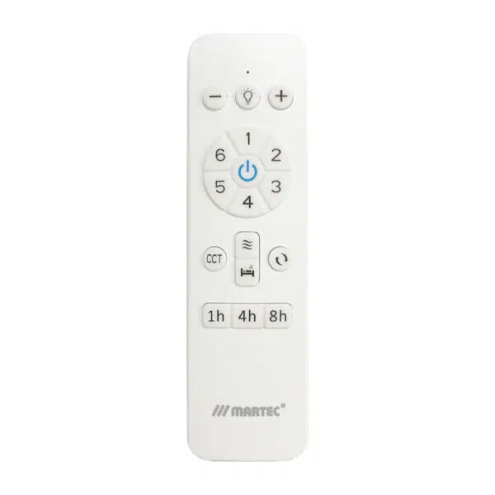 Remote Martec Quantum 1320mm DC Ceiling Fan Matte Black MQDC134MR - The Blue Space