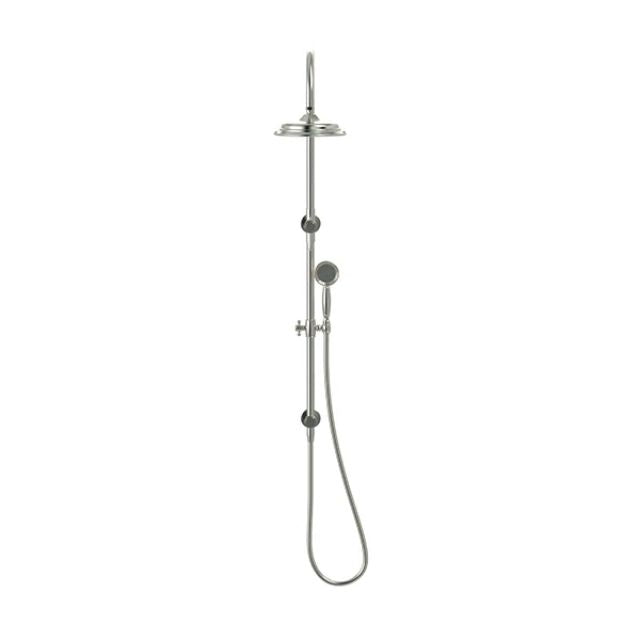 Meir Harrington Combination Shower Rail Set Brushed Nickel HZ0704-PVDBN - The Blue Space