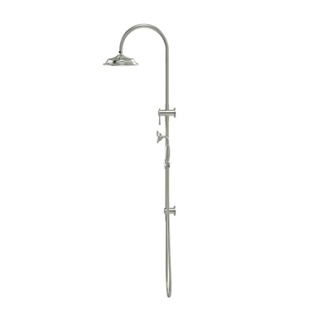 Side Meir Harrington Combination Shower Rail Set Brushed Nickel HZ0704-PVDBN - The Blue Space