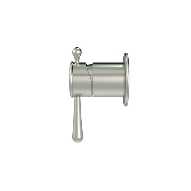 Side Meir Harrington Robe Hook Brushed Nickel HR03-R-PVDBN - The Blue Space