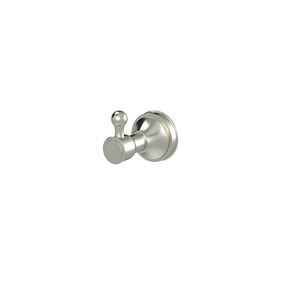 Meir Harrington Robe Hook Brushed Nickel HR03-R-PVDBN - The Blue Space