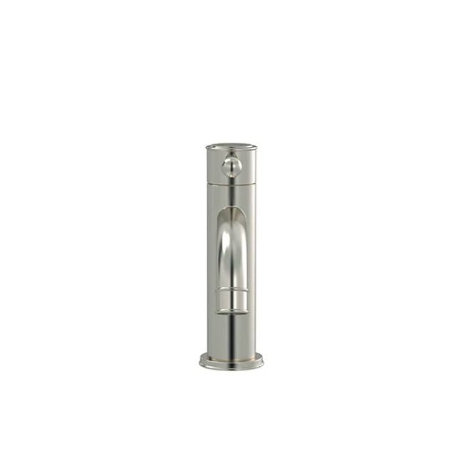 Front Meir Harrington Short Basin Mixer Brushed Nickel HB03-PVDBN - The Blue Space