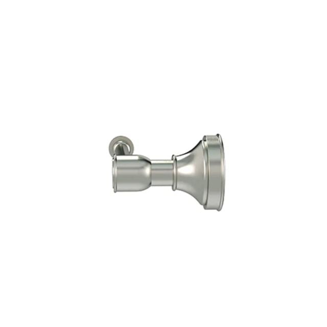 Side Meir Harrington Toilet Roll Holder Brushed Nickel HR02-R-PVDBN - The Blue Space