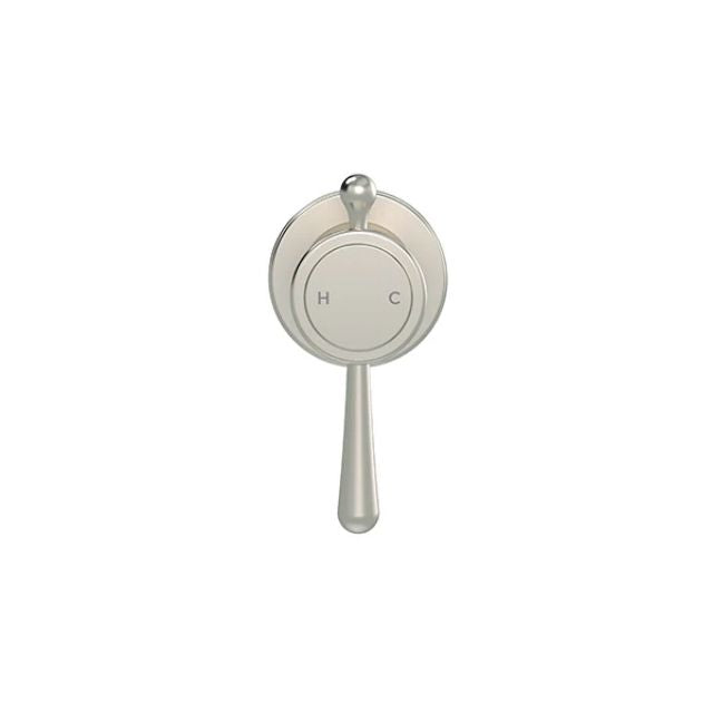 Front Meir Harrington Wall Mixer Trim Kit Brushed Nickel HW03-FIN-PVDBN - The Blue Space