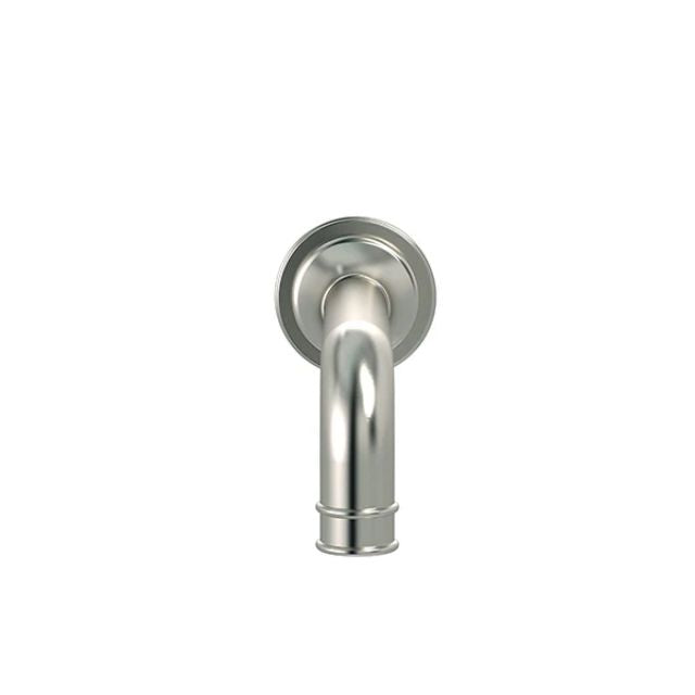 Front Meir Harrington Wall Spout Brushed Nickel HS05-PVDBN - The Blue Space