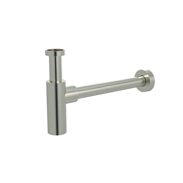 Meir Round Bottle Trap for 32mm Basin Waste Brushed Nickel MP05F-R32-PVDBN - The Blue Space