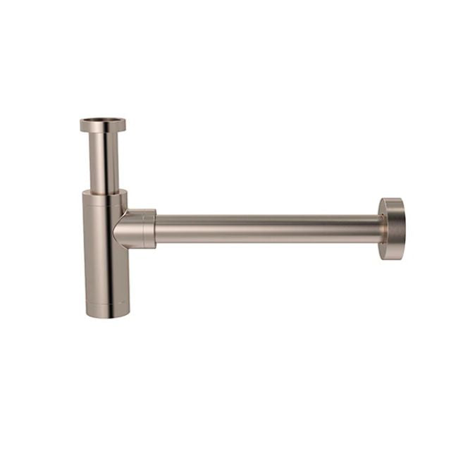 Side Meir Round Bottle Trap for 32mm Basin Waste Champagne MP05F-R32-CH - The Blue Space