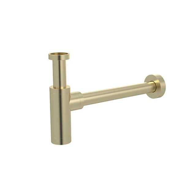 Meir Round Bottle Trap for 32mm Basin Waste Tiger Bronze MP05F-R32-PVDBB - The Blue Space