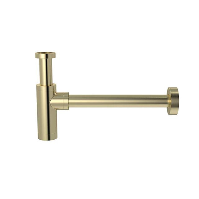 Side Meir Round Bottle Trap for 32mm Basin Waste Tiger Bronze MP05F-R32-PVDBB - The Blue Space