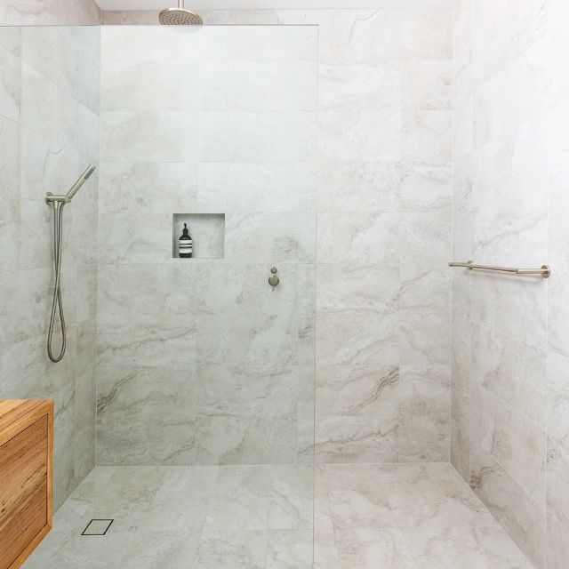 Lifestyle 1 Meir Round Diverter Mixer Brushed Nickel Trim Kit MW07TS-FIN-PVDBN - The Blue Space