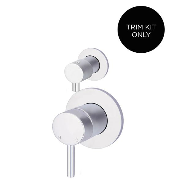 Meir Round Diverter Mixer Chrome Trim Kit MW07TS-FIN-C - The Blue Space