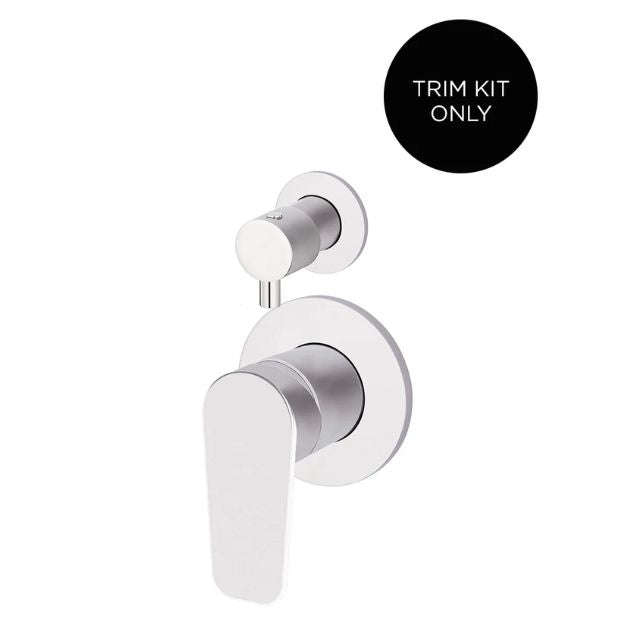Meir Round Diverter Mixer Paddle Handle Chrome Trim Kit MW07TSPD-FIN-C - The Blue Space